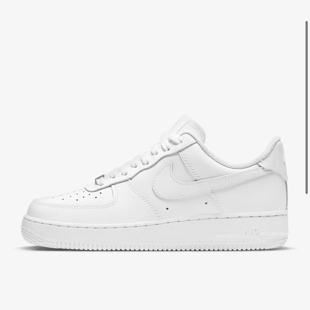 NEW white Air Force 1’s